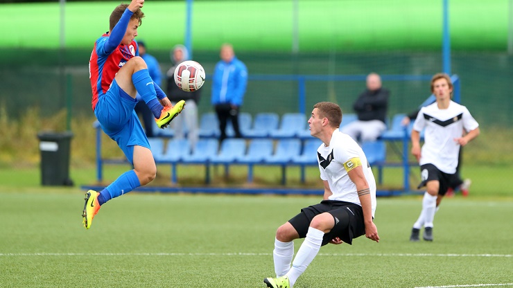 Výběr U19 porazil České Budějovice a vyhoupl se na první místo tabulky