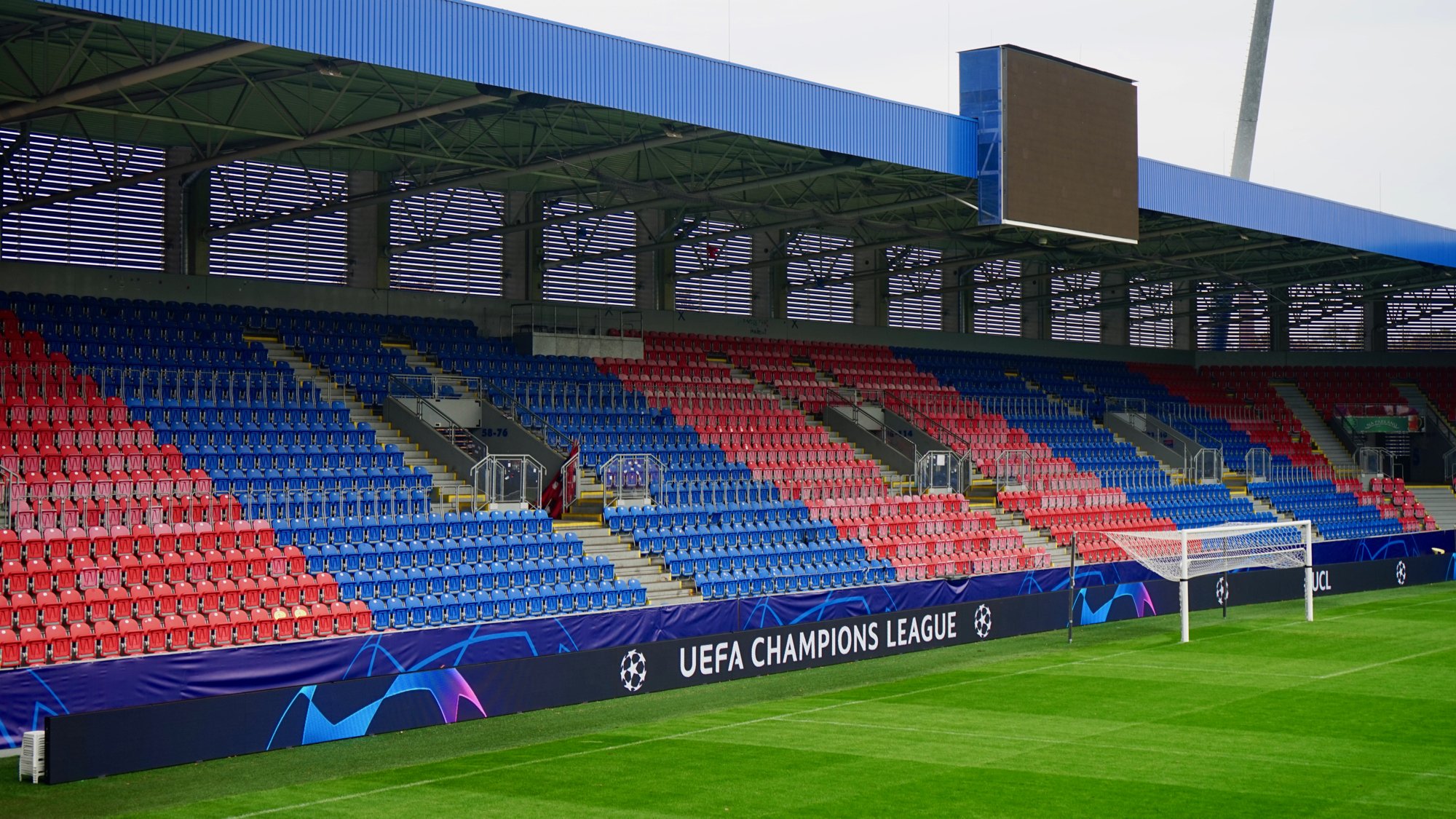 Doosan Arena getting ready for the biggest match in the club's history