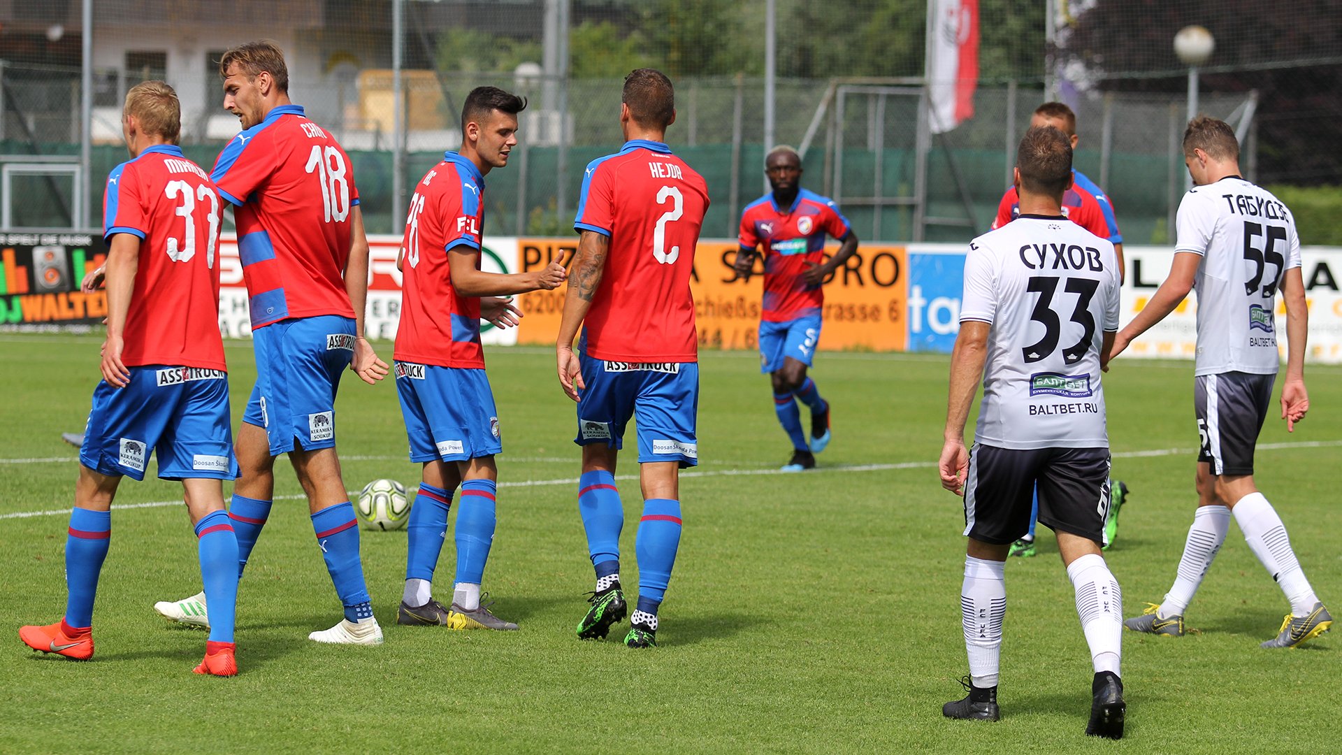 Generálku zvládli viktoriáni vítězně, Ufu s Vaňkem porazili 1:0