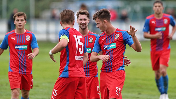 Třetí výhra v řadě! Juniorka porazila Spartu, vítězný gól dal Hájek
