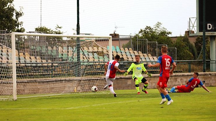 Junioři na Slavii svedli vyrovnanou bitvu, padli o gól